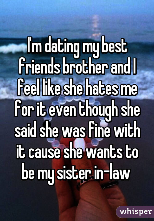 dating my sister in laws brother